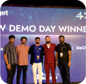 DeCharge demo day presentation
